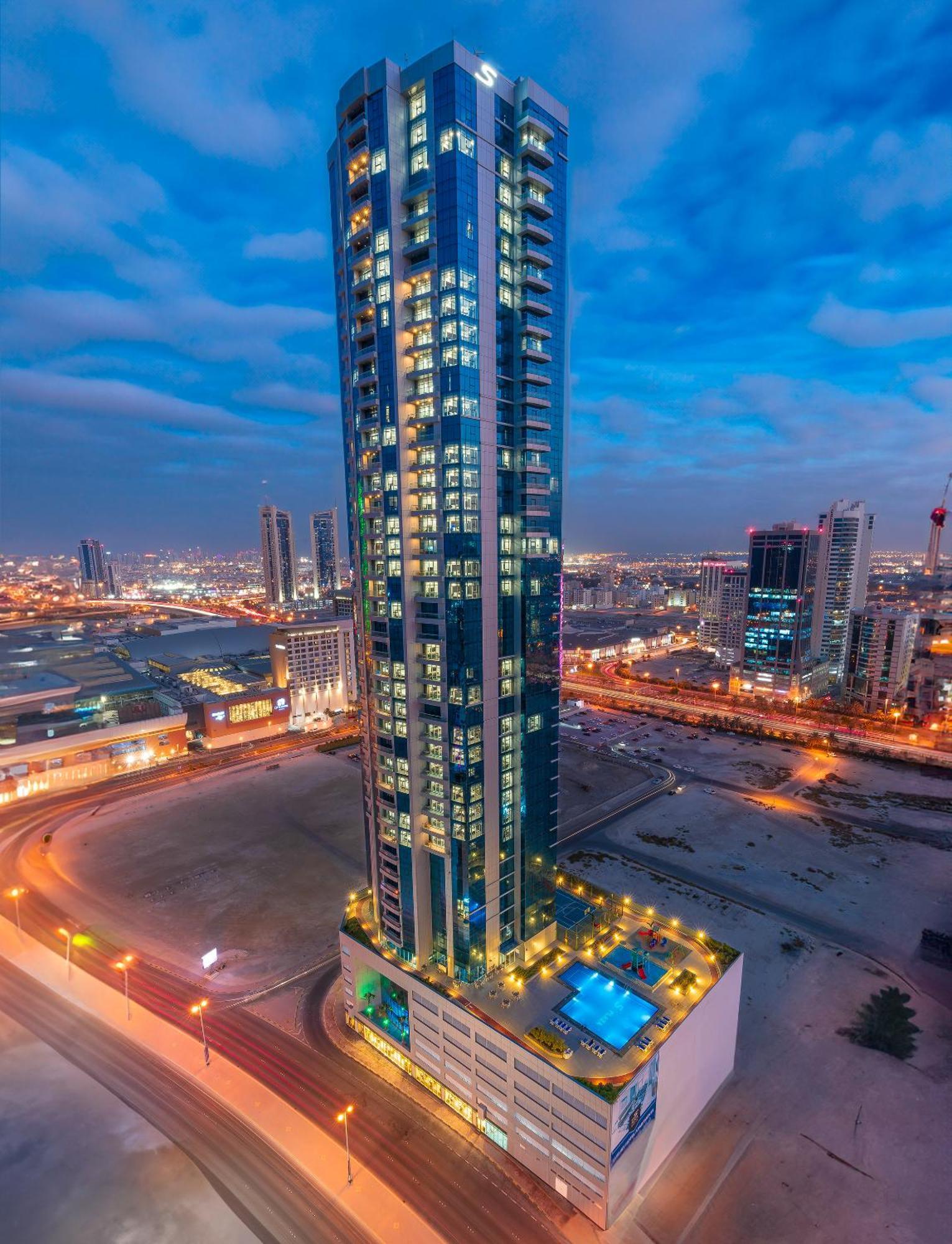 S Plaza Suites Hotel Seef Exterior foto